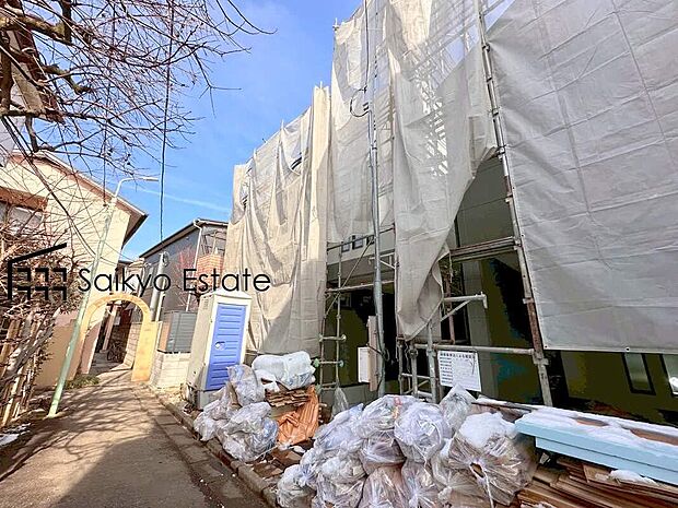 【外観】繰り返す地震に効果を発揮する「制震ダンパー」搭載！省エネ適合住宅！ガスを効率よく使えるハイクオリティ熱源器「エコジョーズ」標準装備！
