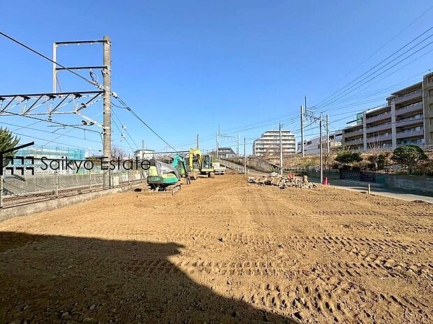 【現地写真】3路線利用可能でマルチアクセス可能な利便性良い立地です!各棟駐車2~3台可!