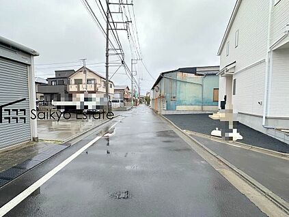前面道路