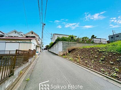 前面道路を含む現地写真