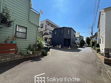 前面道路を含む現地写真