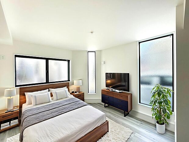 【Room:6.3帖】
ガス衣類乾燥機「乾太くん」や食洗機、浴室TV、床暖房など充実した設備仕様で快適な暮らしが叶う。