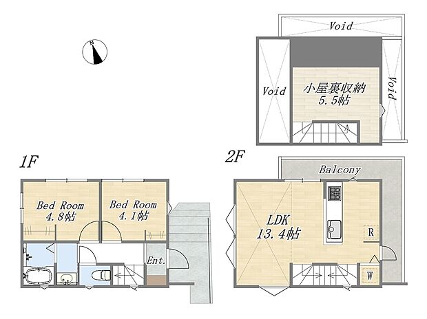 【間取り図】
商業施設が徒歩11分圏内と利用しやすい徒歩圏内に点在している暮らしやすい環境。
教育施設や小児科クリニックが徒歩11分圏内に点在しているので子育て世帯でも安心して過ごせます。