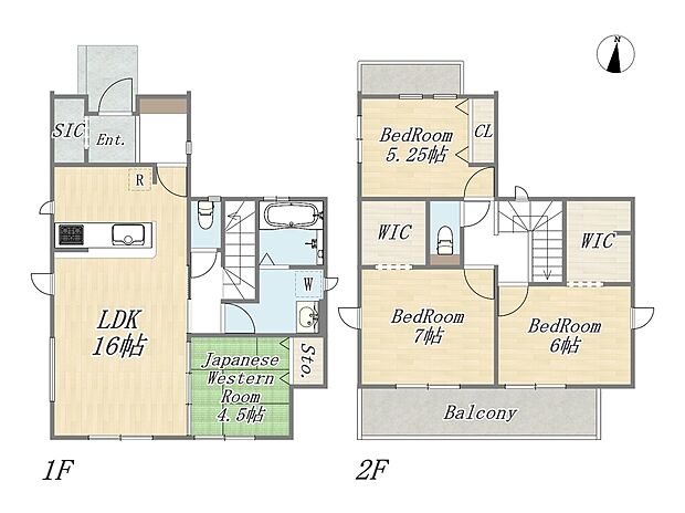 【4LDK+2WIC+SIC+ワイドバルコニー】価格改定：5977万円→10月20日 5477万円
太陽光パネル搭載、長期優良住宅