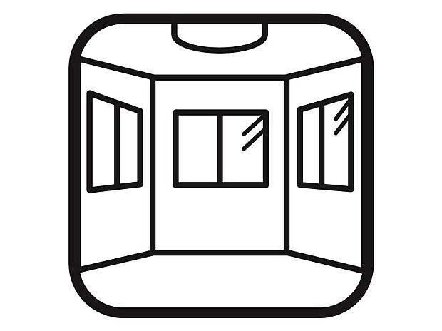 【【3面採光】】3面に窓があるので、常に心地よい日差しが入り込んできます！