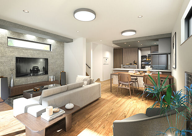 【【建物完成イメージパース】】最高等級である、耐震等級3を取得。地震が多い日本でも安心して暮らせる構造となっております。