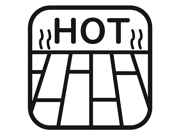 【【床暖房】】リビングに床暖房が標準設備しているため、冬場の寒い時期でも足元から温まることが出来ます。埃が舞う心配も減り、小さなお子様も安心して過ごすことが出来ます。