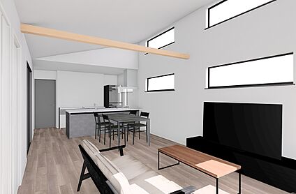 【建物イメージパース:1号棟】