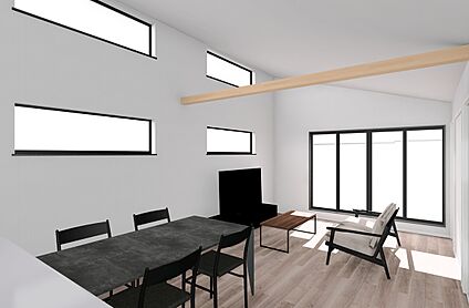 【建物イメージパース:1号棟】