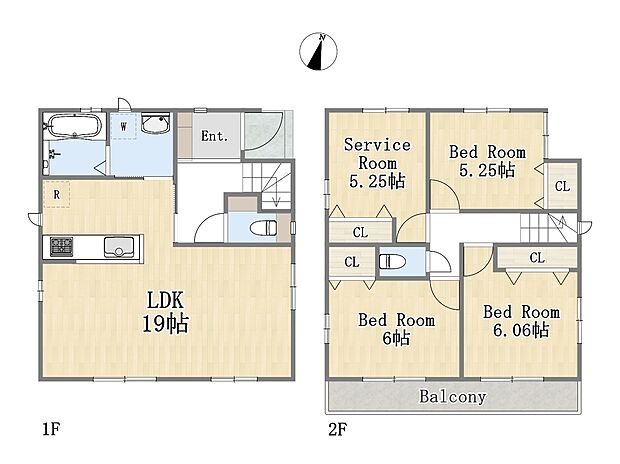 【3SLDK+カースペース】長期優良住宅