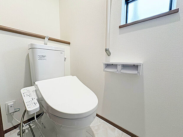【【Toilet】】2か所トイレがあるので、朝慌ただしい時間帯に混む心配が減ります。