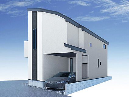 【建物イメージパース：外観】