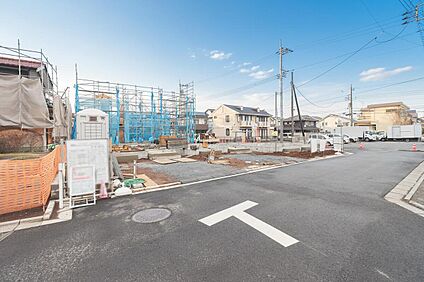 【外観：3月中旬撮影】