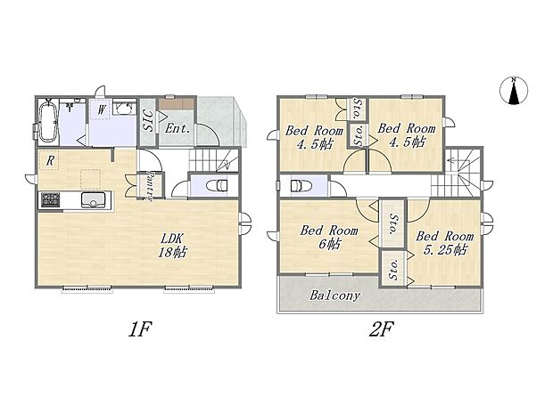 【4LDK+SIC+カースペース2台】長期優良住宅対象
太陽光パネル搭載