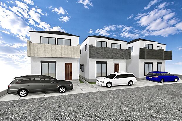 【【建物プラン例】】多摩川の雄大な景色を身近に感じられる立地。広々とした河川敷と芝生空間が広がり、都心にいながら開放感あふれる暮らしを享受できます。