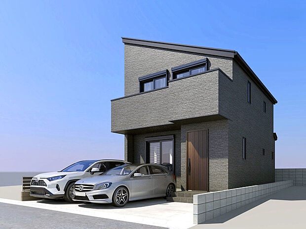 【【建物プラン例】】全区画33坪超のゆとりある敷地にフリープラン×カラーセレクトで理想のセミオーダー住宅を建築可能!ライフスタイルに合わせて理想の住まいで過ごすことができます。
