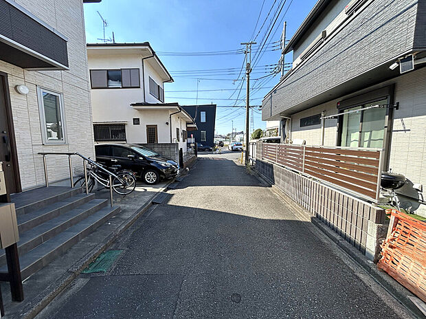 【【前面道路】】近くに東八道路があるので、23区や千葉方面、府中、国分寺方面への移動もスムーズに行える立地！
