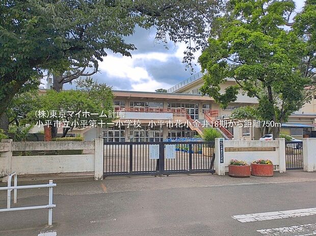 小平市立小平第十一小学校(約1,190m)