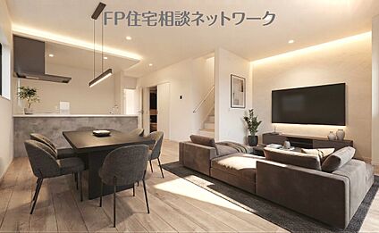リビング（家具などCGイメージ）