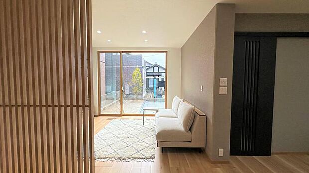 リビング【1号地】(2024年1月撮影)