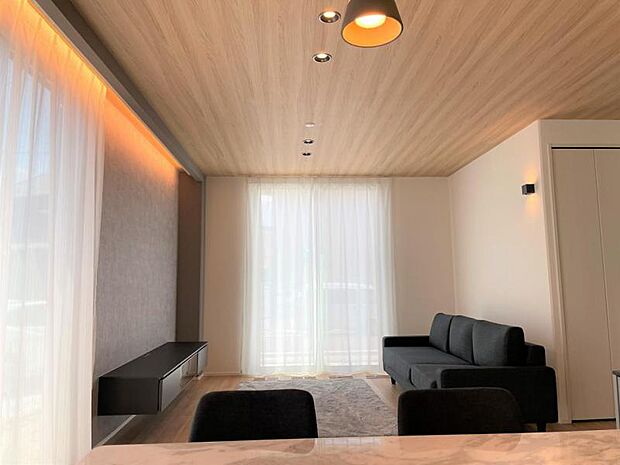 リビング【8号地】(2024年6月撮影)