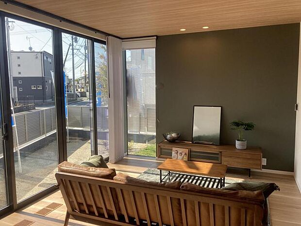 リビング【1号地】（2024年11月撮影）