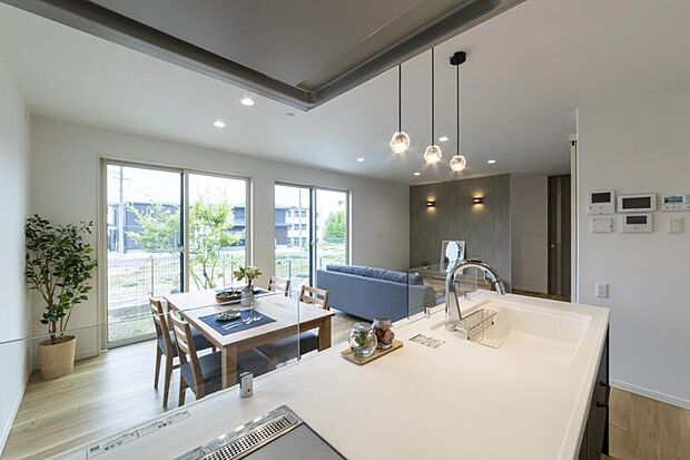 ダイニングキッチン【9号地】(2024年4月撮影)