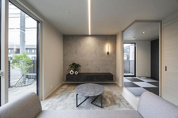 リビング【8号地】（2025年6月撮影）