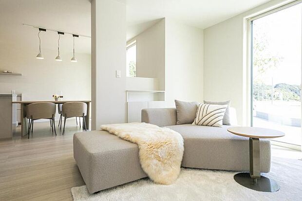 リビング【9号地】(2025年10月撮影)