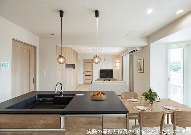ダイニングキッチン【75号地】(2026年8月撮影)