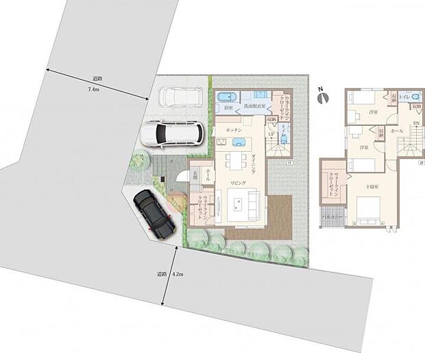 【3LDK】【2号地】