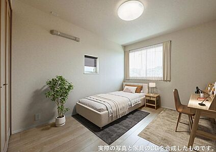 洋室【75号地】(2026年8月撮影)
