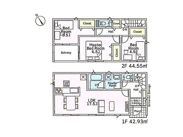 【3LDK】開放感のある角地!