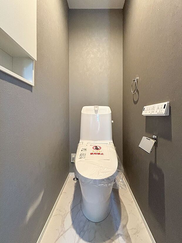 【トイレ】いつも綺麗に清潔に！ウォッシュレット付きトイレです。