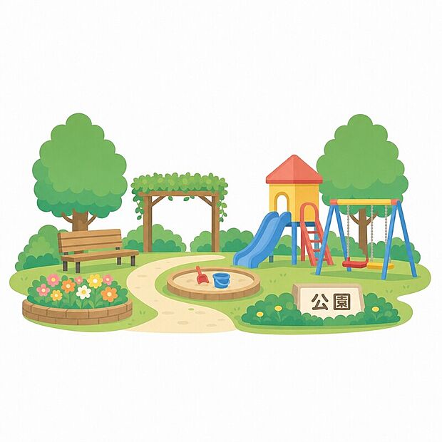 富岡第三公園(約300m)
