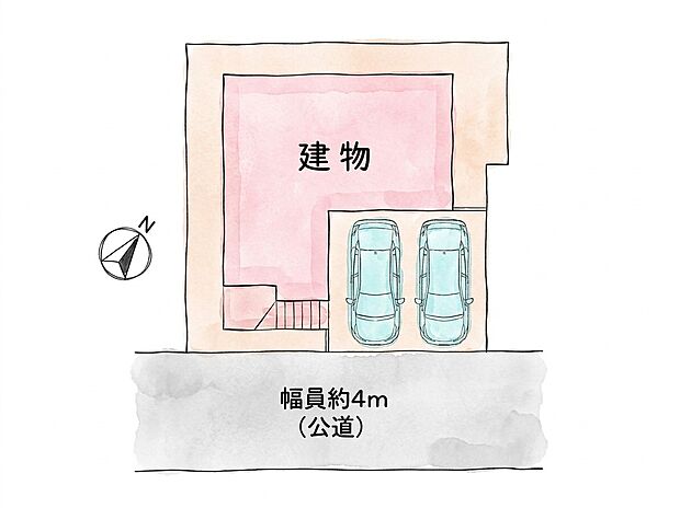 <区画図>