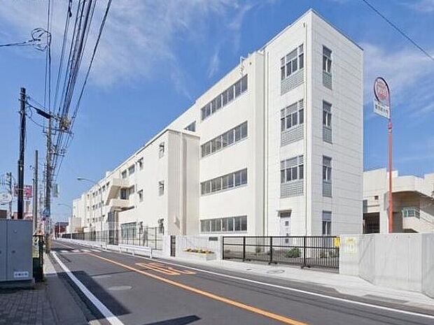 横浜市立原中学校(約600m)