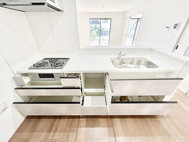 【スライド収納】使いやすさを優先したスライド式収納タイプ!