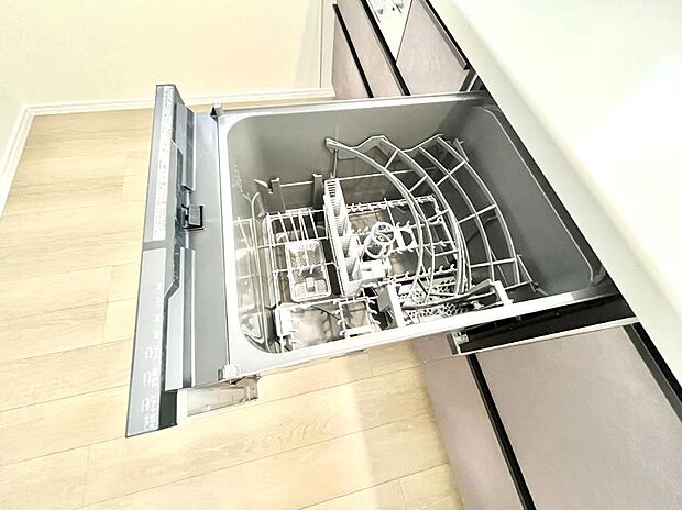 【食洗機】面倒なお片づけは食洗機にお任せ!家事の負担が減って、時間にも気持ちにもゆとりができます。