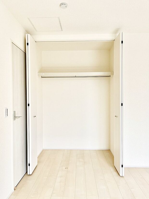 【収納】収納力あるクローゼット