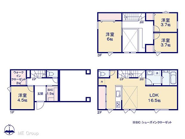 【4LDK】図面と異なる場合は現況を優先