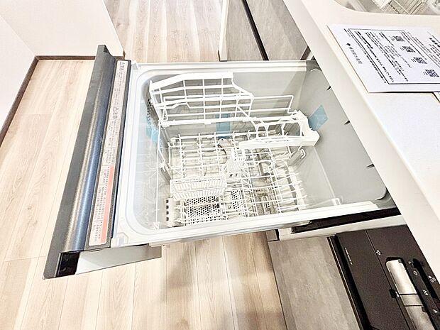 【食洗機】面倒なお片づけは食洗機にお任せ!家事の負担が減って、時間にも気持ちにもゆとりができます。
