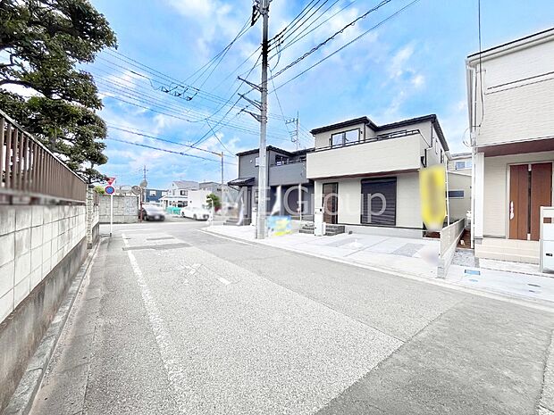 【前面道路含む現地写真】ここから始まる新生活を応援いたします