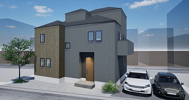 建物参考プラン　完成予想CG