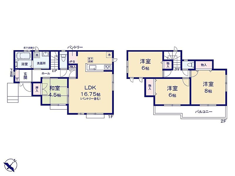 １号棟　間取り図