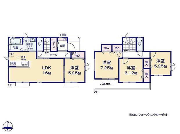 (A号棟)、価格3690万円、4LDK、土地面積159.05m2、建物面積99.57m2