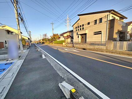 前面道路含む現地写真