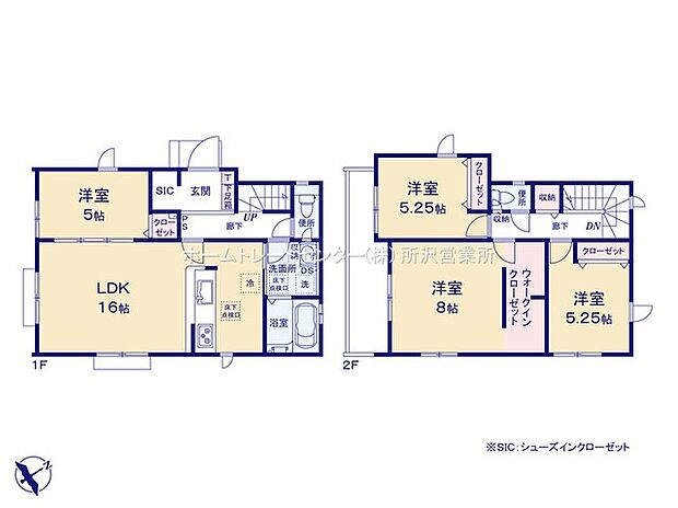 【4LDK】☆８帖のゆとりある主寝室☆
主寝室にはたっぷり収納できるビッグウォークインクローゼットを設置。お洋服選びが楽しくなりそうですね♪