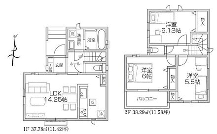 ☆全居室収納完備☆
居室の全空間を有効活用出来ます。自分好みのお部屋で、ゆったりお寛ぎ頂けます。お子様の成長と共に増えていく荷物も、たっぷり収納できますね♪ 