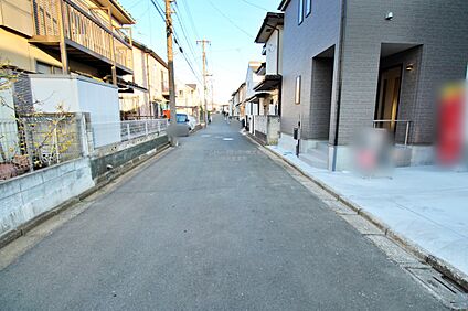 前面道路含む現地写真